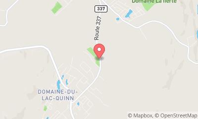 map, Les Terrasses Montcalm