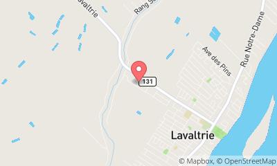 map, Supermarket IGA extra Crevier Inc. Lavaltrie