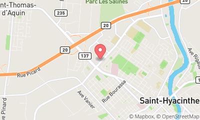 map, IGA extra Alimentation Sogesco inc.