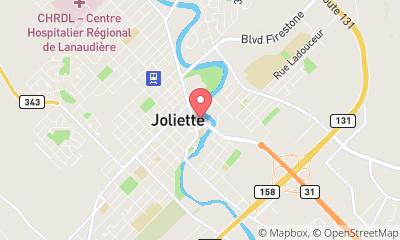 map, Joliette Art Museum