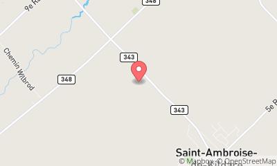 map, Érablière Jean Parent