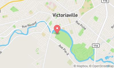 map, Parc canin Dave-Ross