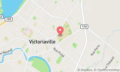 map, Cégep de Victoriaville