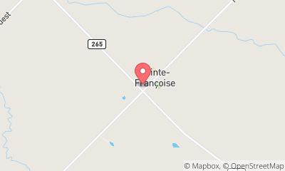 map, Les Chalets Frontenac