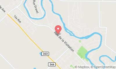 map, Motel Joliette Inc