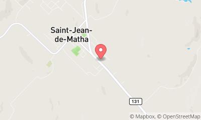 map, Hotel La Porte de la Matawinie