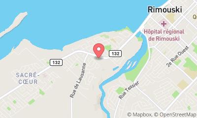 map, Comfort Inn Rimouski