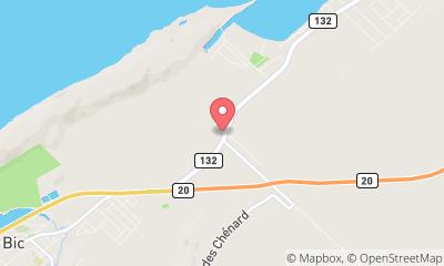 map, Golf De Riviere-Hatee Inc