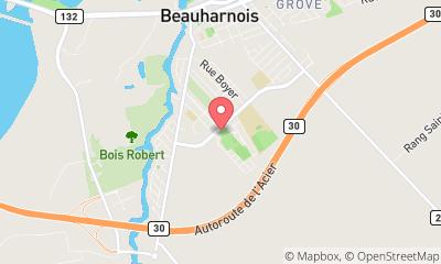 map, Complexe aquatique extérieur de Beauharnois