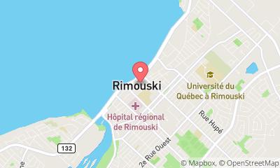 map, La Corporation du Musée Régional de Rimouski Inc