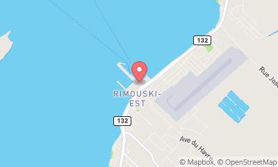 map, Traverse Rimouski-Forestville