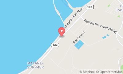 map, Compagnie De Gestion De Matane