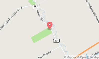 map, Club de golf Rivière-Rouge