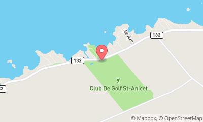 map, Saint-Anicet Golf Course