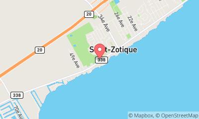 map, Les Clubs De Golf Banlieue ouest