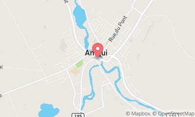 map, Auberge Beauséjour