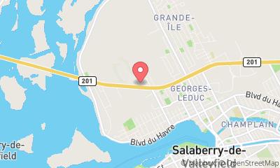 map, Trévi Valleyfield