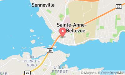 map, Piscine municipale de Sainte-Anne-de-Bellevue