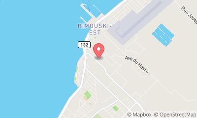 map, Salon de Quilles Vézina