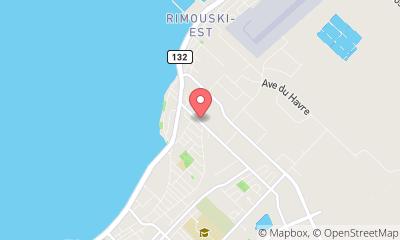 map, Rimouski