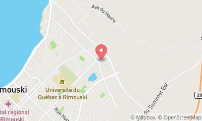 map, Ameublements Tanguay - Rimouski