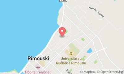 map, CMS Rimouski - Centre d’entraînement 24h/24