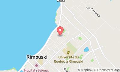 map, Centre Momentum Rimouski