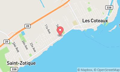 map, Dumoulin Travel Club