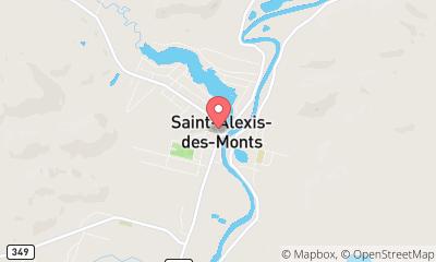 map, Festival de la Truite Mouchetée St-Alexis Inc