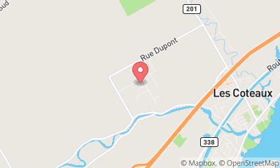 map, Brasserie du Bois Blanc