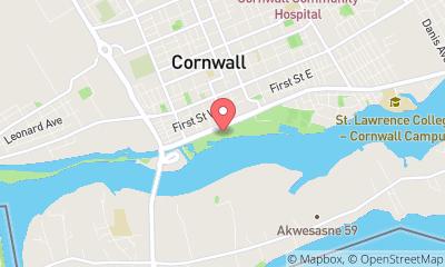 map, Cornwall Community Museum & Archives