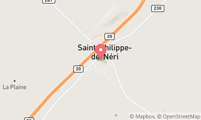 map, Karate Kempo Shoshin St-Philippe-De-Neri