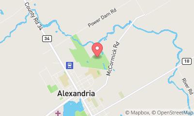 map, Glengarry Golf & Country Club