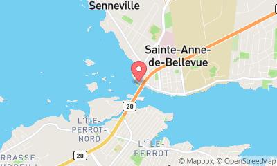 map, Sainte-Anne-de-Bellevue Canal National Historic Site