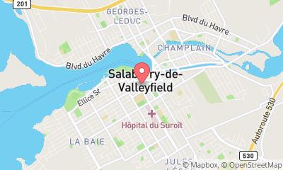 map, Voyage Vasco Valleyfield