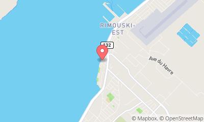 map, Motel Rimouski inc.