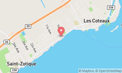 map, Dumoulin Travel Club