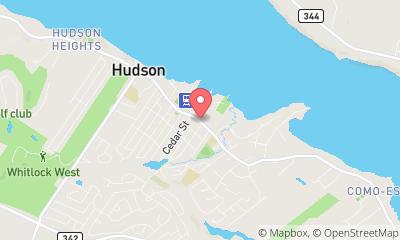 map, Hudson Dance Center