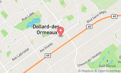 map, Ballet Montreal Performing Arts School