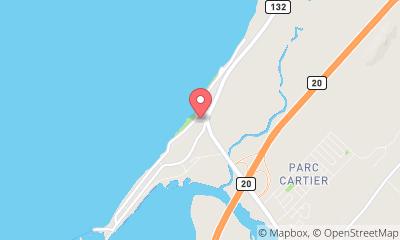 map, Camping municipal de la Pointe