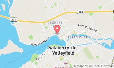 map, Center Karate Yoseikan Sud-Ouest