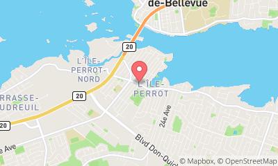 map, Karaté De L'île-West Island Karate