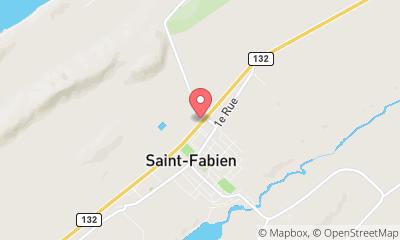 map, Restomotel Bon Voyage Inc