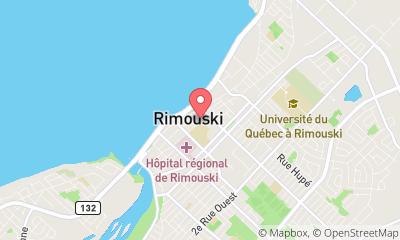 map, Orchestre Symphonique de l'Estuaire du St-Laurent