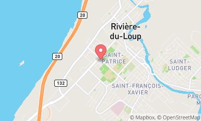map, Musée du Bas Saint-Laurent