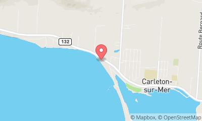 map, Écovoile Baie-Des-Chaleurs