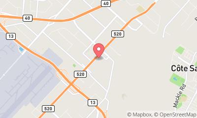 map, Travelodge Hotel by Wyndham Montreal Airport