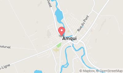 map, Bureau d'accueil touristique d'Amqui