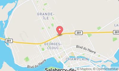 map, IGA extra Famille Vincent