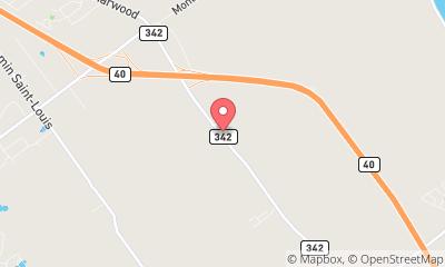 map, D'Aoust Fruits And Vegetables